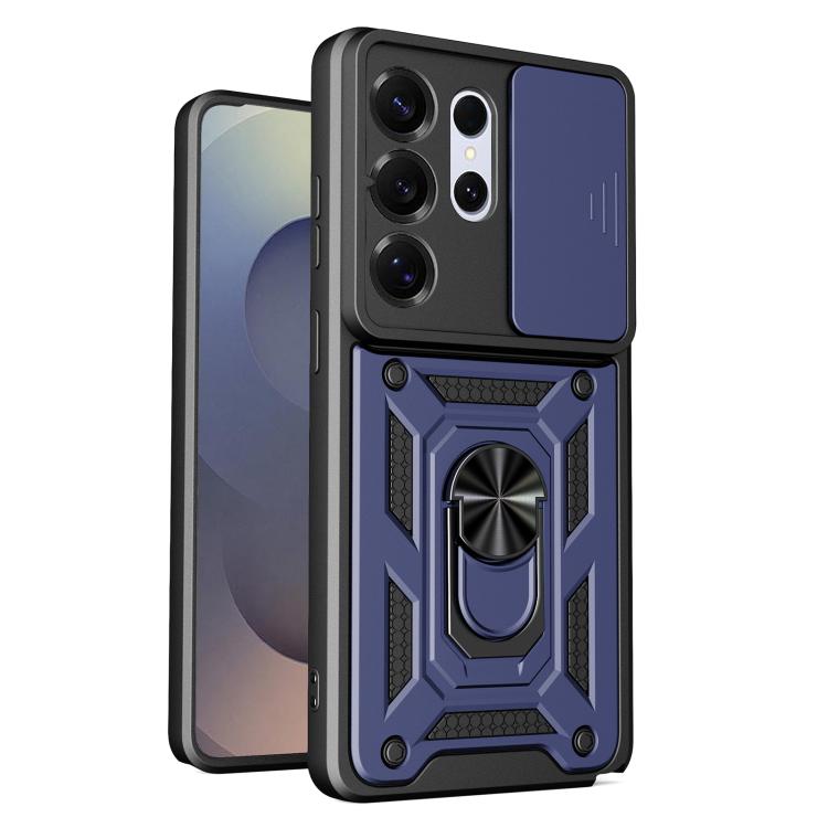 For Samsung Galaxy S26 Ultra 5G Sliding Camera Cover Design TPU+PC Phone Case(Blue)
For Samsung Galaxy S26 Ultra 5G Sliding Camera Cover Design TPU+PC Phone Case(Blue)