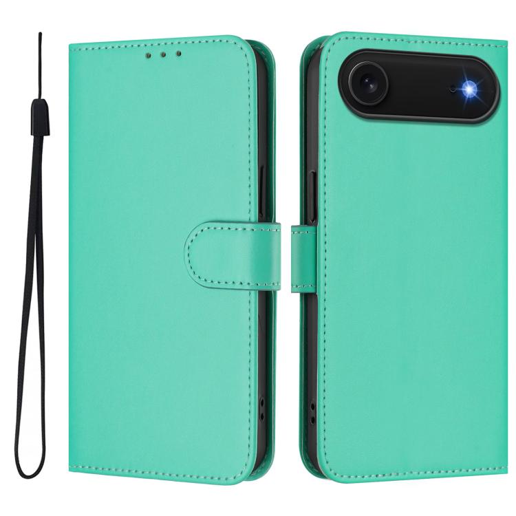 For iPhone Air Skin Feel Solid Color Leather Phone Case with Lanyard(Green)
For iPhone Air Skin Feel Solid Color Leather Phone Case with Lanyard(Green)