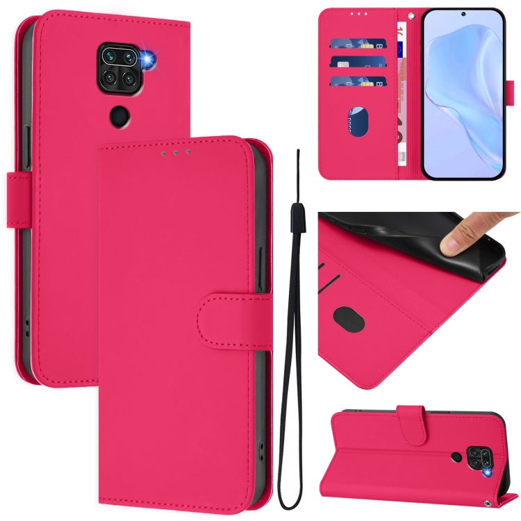 For Redmi Note 9 4G Global / 10X 4G Skin Feel Solid Color Leather Phone Case with Lanyard(Rose Red)
For Redmi Note 9 4G Global / 10X 4G Skin Feel Solid Color Leather Phone Case with Lanyard(Rose Red)