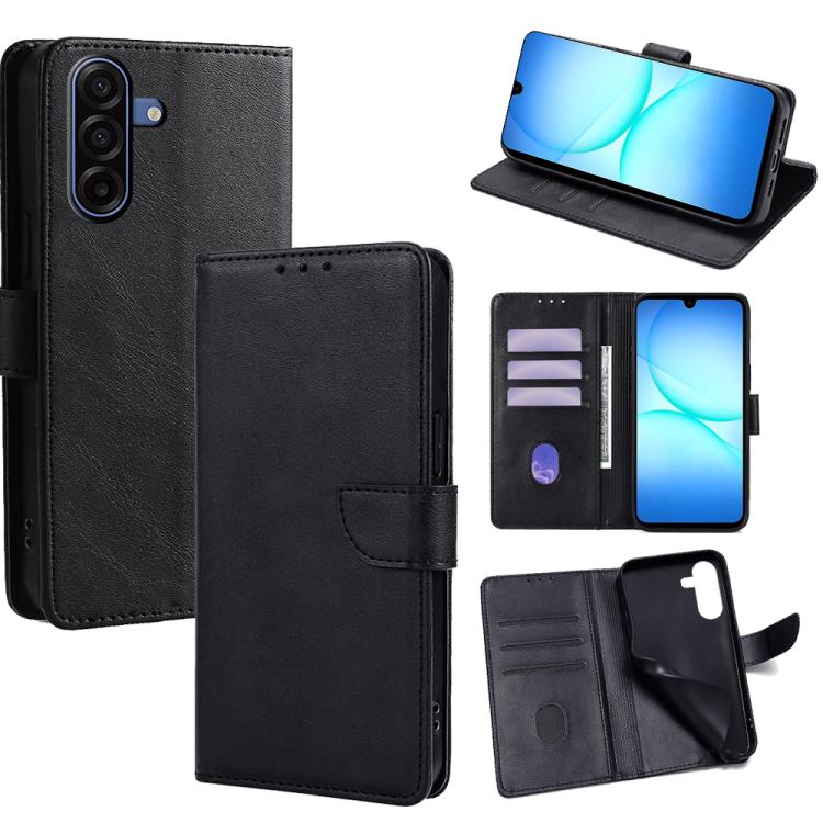 For Samsung Galaxy A17 5G Calf Texture Buckle Flip Leather Phone Case(Black)
For Samsung Galaxy A17 5G Calf Texture Buckle Flip Leather Phone Case(Black)