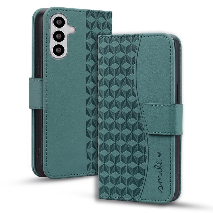 For Samsung Galaxy S26+ 5G Diamond Buckle Leather Phone Case with Lanyard(Green)
For Samsung Galaxy S26+ 5G Diamond Buckle Leather Phone Case with Lanyard(Green)