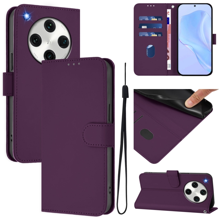 For OPPO Find X8 Pro Skin Feel Solid Color Leather Phone Case with Lanyard(Violet)
For OPPO Find X8 Pro Skin Feel Solid Color Leather Phone Case with Lanyard(Violet)