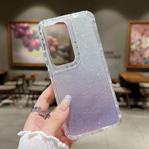 For OPPO Reno12 5G Global TPU + PC + Glitter Paper Full Coverage Phone Case(Purple)
For OPPO Reno12 5G Global TPU + PC + Glitter Paper Full Coverage Phone Case(Purple)