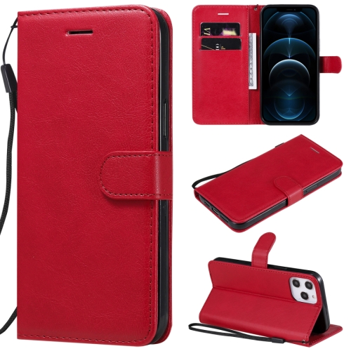 For iPhone 12 Pro Max Solid Color Horizontal Flip Protective Leather Case with Holder & Card Slots & Wallet & Photo Frame & Lanyard(Red)
For iPhone 12 Pro Max Solid Color Horizontal Flip Protective Leather Case with Holder & Card Slots & Wallet & Photo Frame & Lanyard(Red)