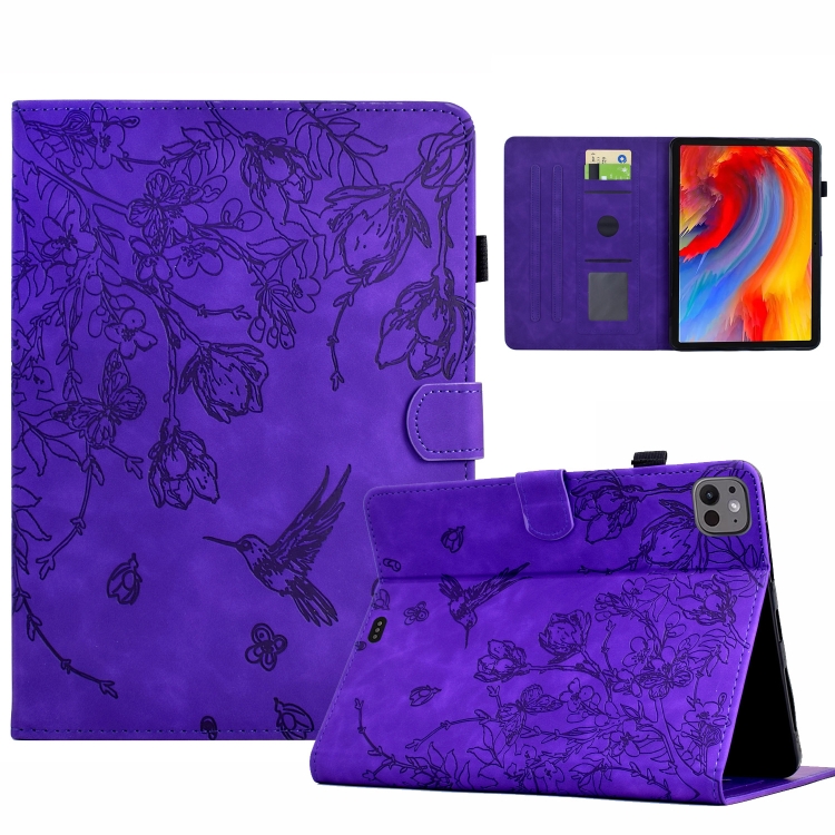 For iPad Air 11 2025 / 2024 / iPad Pro 11 Flowers and Bird Embossed Smart Leather Tablet Case(Purple)
For iPad Air 11 2025 / 2024 / iPad Pro 11 Flowers and Bird Embossed Smart Leather Tablet Case(Purple)