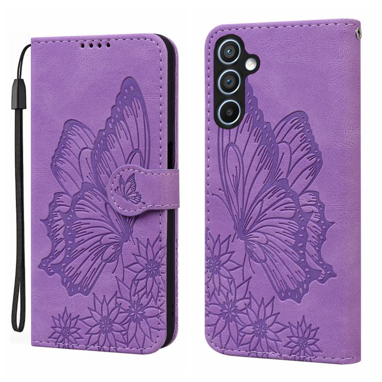 For Samsung Galaxy S25 FE 5G Retro Skin Feel Butterflies Embossing Horizontal Flip Leather Phone Case(Purple)
For Samsung Galaxy S25 FE 5G Retro Skin Feel Butterflies Embossing Horizontal Flip Leather Phone Case(Purple)