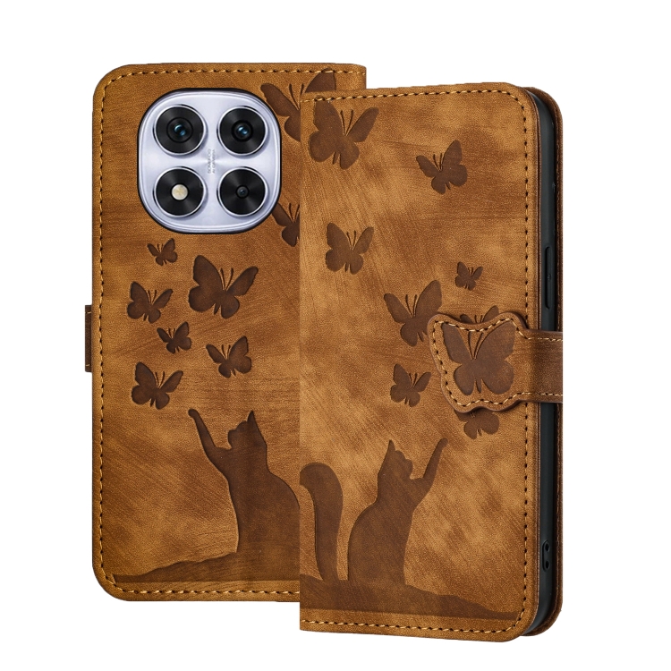 For Redmi Note 14 Pro 5G Butterfly Cat Embossing Flip Leather Phone Case(Brown)
For Redmi Note 14 Pro 5G Butterfly Cat Embossing Flip Leather Phone Case(Brown)