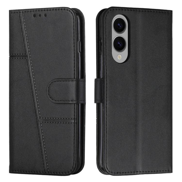 For Samsung Galaxy S25 Edge 5G Stitching Calf Texture Buckle Leather Phone Case(Black)
For Samsung Galaxy S25 Edge 5G Stitching Calf Texture Buckle Leather Phone Case(Black)