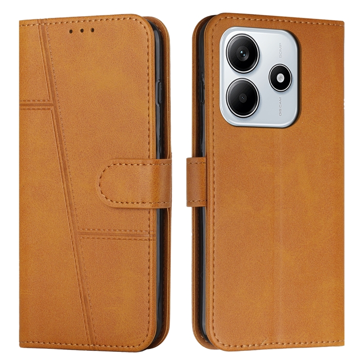 For Redmi Note 14 5G Global Stitching Calf Texture Buckle Leather Phone Case(Yellow)
For Redmi Note 14 5G Global Stitching Calf Texture Buckle Leather Phone Case(Yellow)