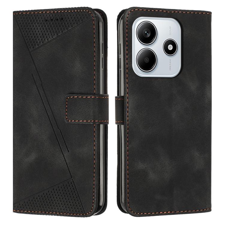 For Redmi Note 14 4G 163.25mm Dream Triangle Leather Phone Case with Long Lanyard(Black)
For Redmi Note 14 4G 163.25mm Dream Triangle Leather Phone Case with Long Lanyard(Black)