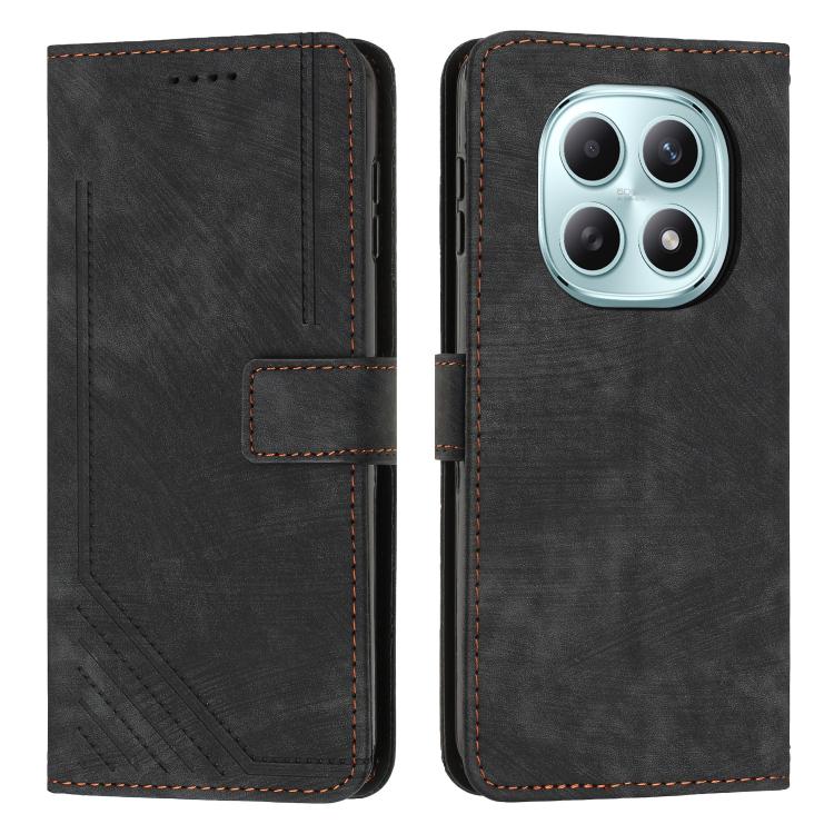 For Redmi Note 15 4G / 5G Global 164mm Skin Feel Stripe Pattern Leather Phone Case with Lanyard(Black)
For Redmi Note 15 4G / 5G Global 164mm Skin Feel Stripe Pattern Leather Phone Case with Lanyard(Black)