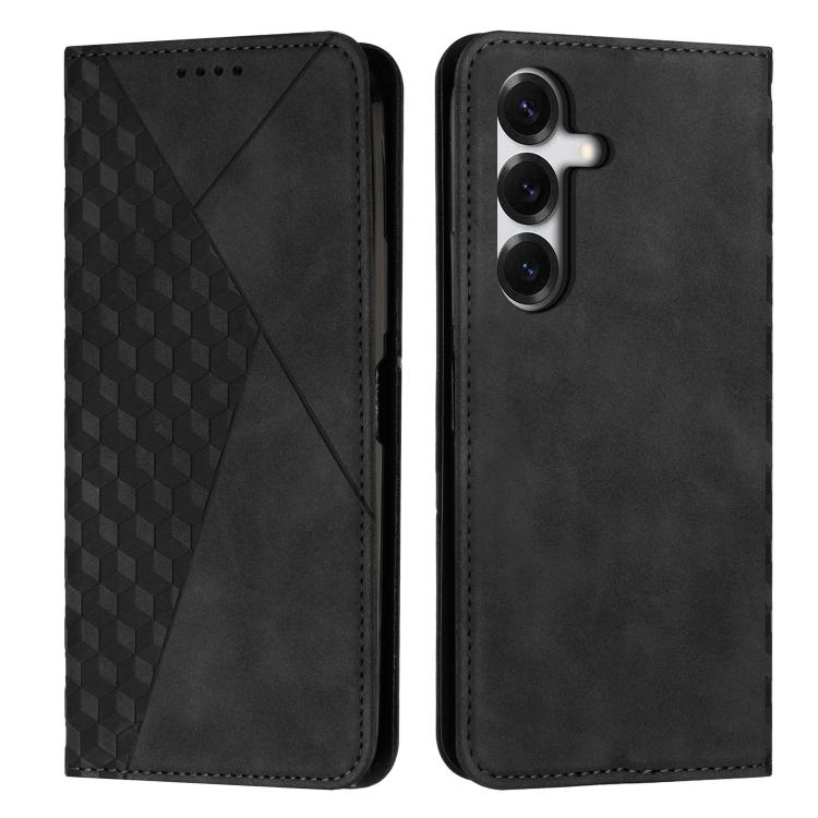 For Samsung Galaxy S26 5G Diamond Splicing Skin Feel Magnetic Leather Phone Case(Black)
For Samsung Galaxy S26 5G Diamond Splicing Skin Feel Magnetic Leather Phone Case(Black)