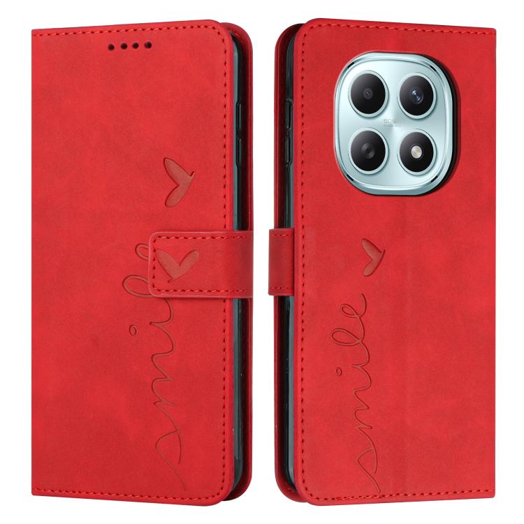 For Redmi Note 15 5G Global 164mm Skin Feel Heart Embossed Leather Phone Case with Long Lanyard(Red)
For Redmi Note 15 5G Global 164mm Skin Feel Heart Embossed Leather Phone Case with Long Lanyard(Red)