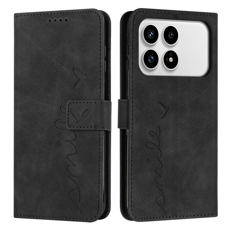 For Redmi K90 / Poco F8 Pro Skin Feel Heart Embossed Leather Phone Case with Long Lanyard(Black)
For Redmi K90 / Poco F8 Pro Skin Feel Heart Embossed Leather Phone Case with Long Lanyard(Black)