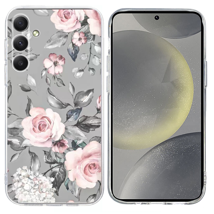 For Samsung Galaxy S24+ 5G Colorful Painting Pattern TPU Phone Case(Flowers On Grey)
For Samsung Galaxy S24+ 5G Colorful Painting Pattern TPU Phone Case(Flowers On Grey)