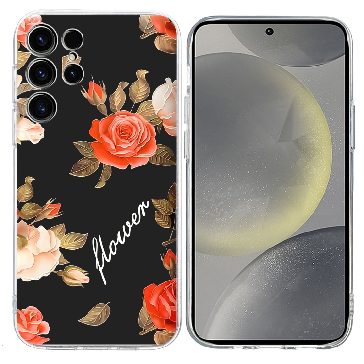 For Samsung Galaxy S23 Ultra 5G Colorful Painting Pattern TPU Phone Case(Flowers On Black)
For Samsung Galaxy S23 Ultra 5G Colorful Painting Pattern TPU Phone Case(Flowers On Black)