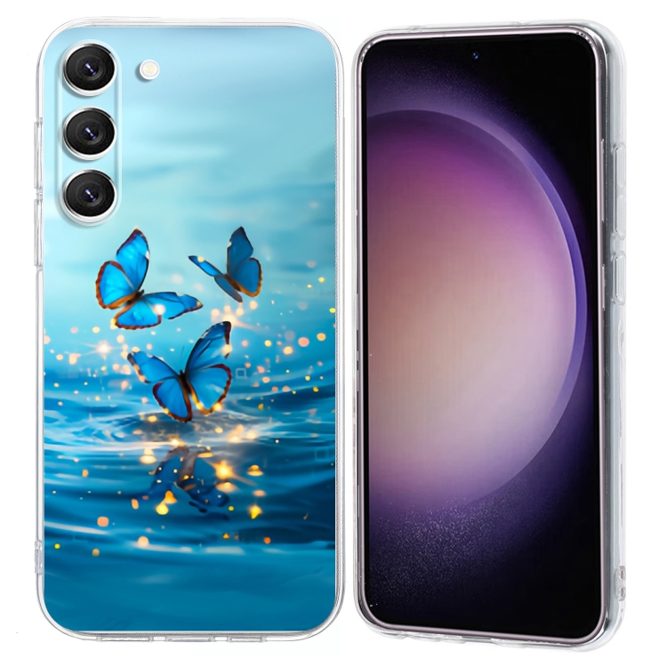 For Samsung Galaxy S23 5G Colorful Painting Pattern TPU Phone Case(Blue Butterflies)
For Samsung Galaxy S23 5G Colorful Painting Pattern TPU Phone Case(Blue Butterflies)