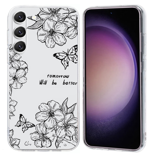 For Samsung Galaxy S23 5G Colorful Painting Pattern TPU Phone Case(Butterfly Flower)
For Samsung Galaxy S23 5G Colorful Painting Pattern TPU Phone Case(Butterfly Flower)