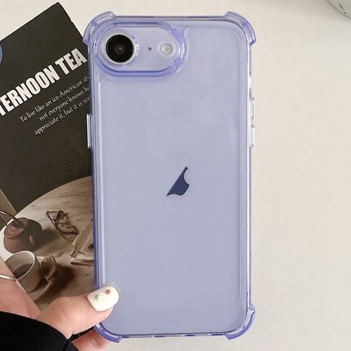 For iPhone SE 2022 / SE 2020 Transparent Four-corner Shockproof TPU Phone Case(Purple)
For iPhone SE 2022 / SE 2020 Transparent Four-corner Shockproof TPU Phone Case(Purple)