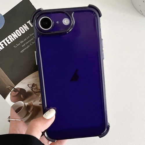 For iPhone SE 2022 / SE 2020 Transparent Four-corner Shockproof TPU Phone Case(Dark Blue)
For iPhone SE 2022 / SE 2020 Transparent Four-corner Shockproof TPU Phone Case(Dark Blue)