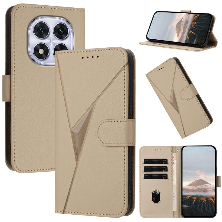 For Redmi Note 14 Pro 4G Triangle Pattern Buckle Clasp Leather Phone Case(Gold)
For Redmi Note 14 Pro 4G Triangle Pattern Buckle Clasp Leather Phone Case(Gold)