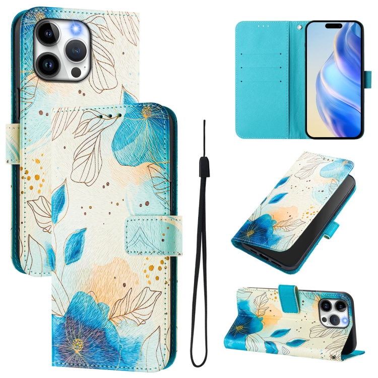 For iPhone 14 pro Art Colored Drawing Pattern Leather Phone Case(Flowering flowers)
For iPhone 14 pro Art Colored Drawing Pattern Leather Phone Case(Flowering flowers)