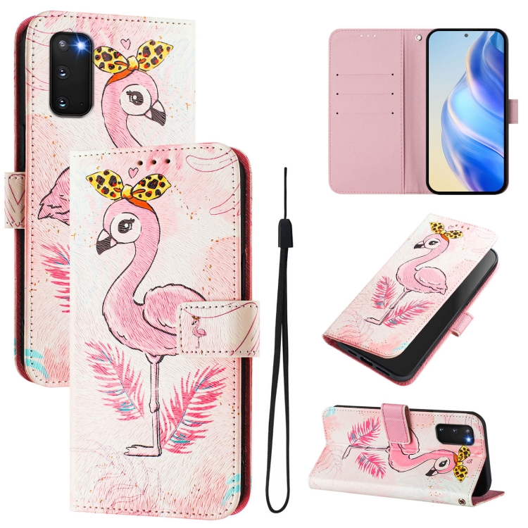 For Samsung Galaxy S20 FE 4G Art Colored Drawing Pattern Leather Phone Case(Flamingo)
For Samsung Galaxy S20 FE 4G Art Colored Drawing Pattern Leather Phone Case(Flamingo)