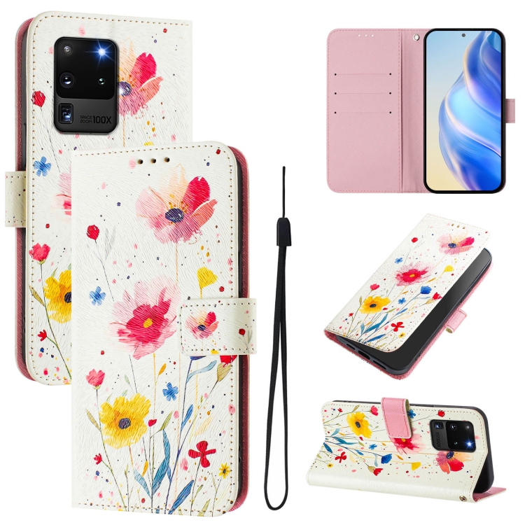 For Samsung Galaxy S20 Ultra Art Colored Drawing Pattern Leather Phone Case(Flowers and plants)
For Samsung Galaxy S20 Ultra Art Colored Drawing Pattern Leather Phone Case(Flowers and plants)