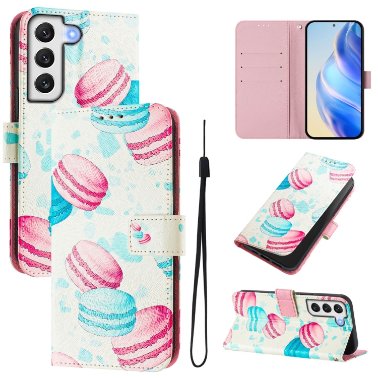 For Samsung Galaxy S22 5G Art Colored Drawing Pattern Leather Phone Case(Cake)
For Samsung Galaxy S22 5G Art Colored Drawing Pattern Leather Phone Case(Cake)