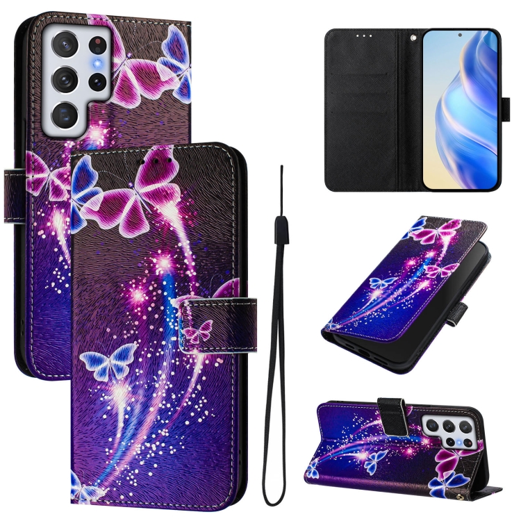 For Samsung Galaxy S22 Ultra 5G Art Colored Drawing Pattern Leather Phone Case(Fireworks butterfly)
For Samsung Galaxy S22 Ultra 5G Art Colored Drawing Pattern Leather Phone Case(Fireworks butterfly)