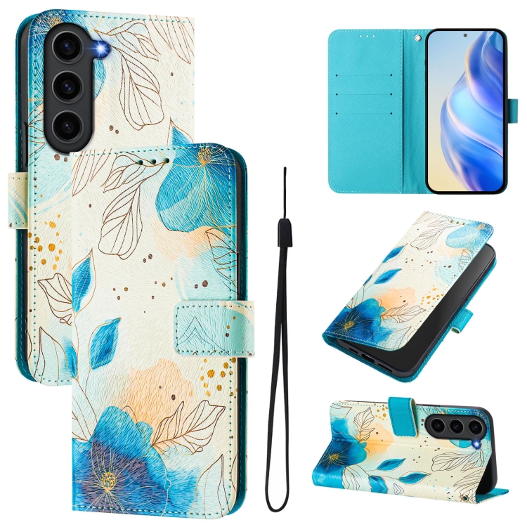 For Samsung Galaxy S23+ 5G Art Colored Drawing Pattern Leather Phone Case(Flowering flowers)
For Samsung Galaxy S23+ 5G Art Colored Drawing Pattern Leather Phone Case(Flowering flowers)