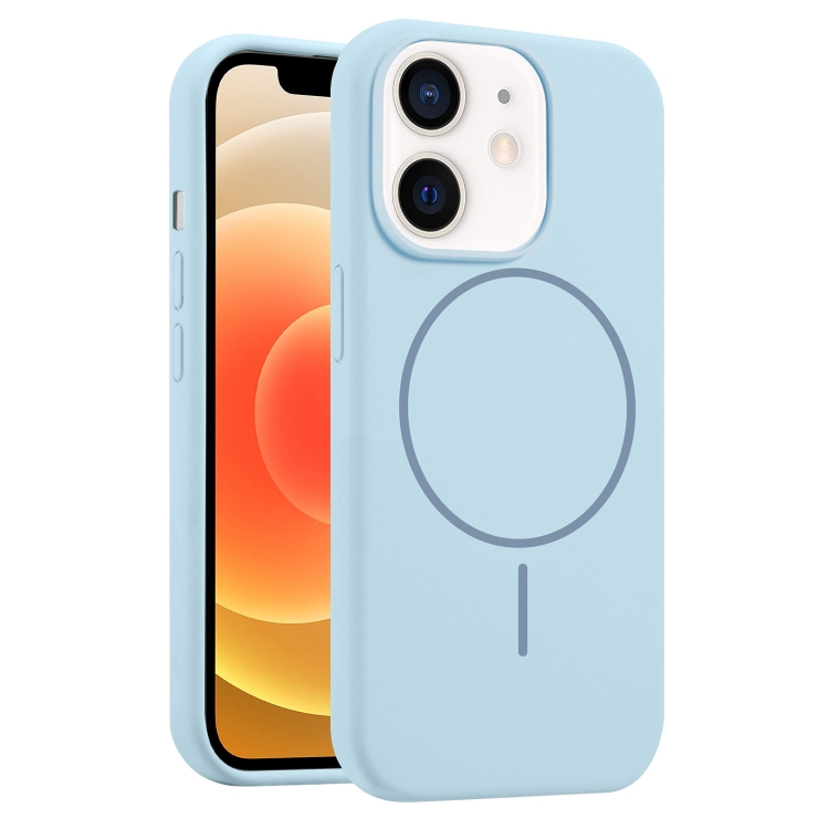 For iPhone 12 Liquid Silicone MagSafe Phone Case(Blue)
For iPhone 12 Liquid Silicone MagSafe Phone Case(Blue)