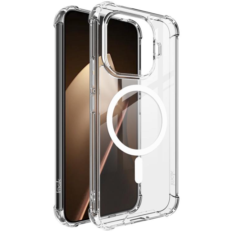 For Xiaomi 15T Pro 5G IMAK Space Shield PC + TPU Airbag Shockproof MagSafe Phone Case(Transparent)
For Xiaomi 15T Pro 5G IMAK Space Shield PC + TPU Airbag Shockproof MagSafe Phone Case(Transparent)