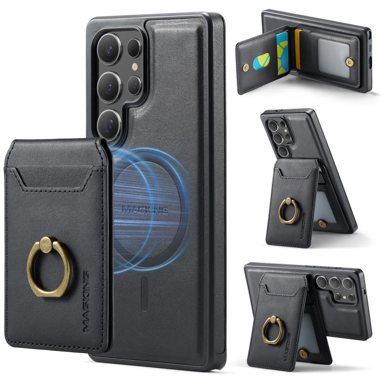 For Samsung Galaxy S25 Ultra 5G DG.MING K1 MagSafe Detachable Wallet RFID Back Cover Phone Case(Black)
For Samsung Galaxy S25 Ultra 5G DG.MING K1 MagSafe Detachable Wallet RFID Back Cover Phone Case(Black)