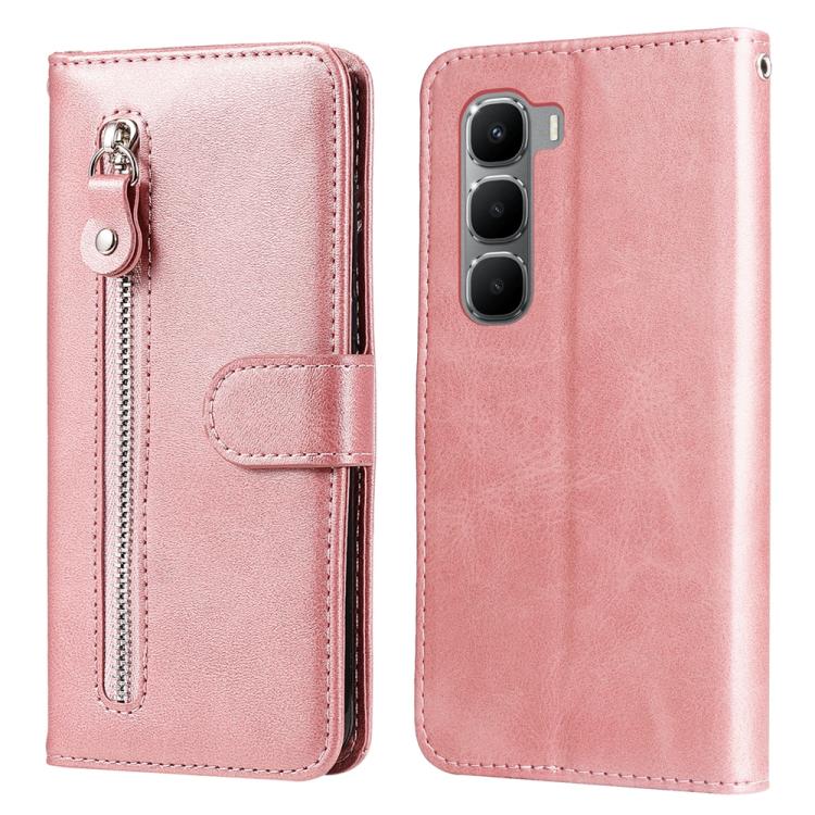 For Infinix Hot 60 4G / Hot 60i 4G Fashion Calf Texture Zipper Leather Phone Case(Rose Gold)
For Infinix Hot 60 4G / Hot 60i 4G Fashion Calf Texture Zipper Leather Phone Case(Rose Gold)