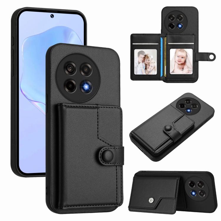 For OnePlus Ace 5 / Ace 5 Pro Button Card Bag RFID Anti-theft Phone Case(Black)
For OnePlus Ace 5 / Ace 5 Pro Button Card Bag RFID Anti-theft Phone Case(Black)
