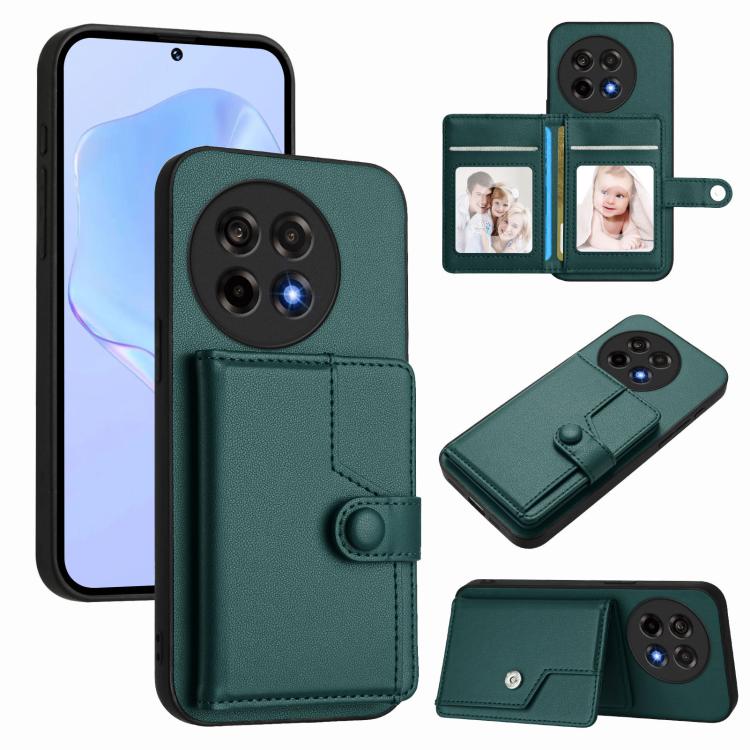For OnePlus Ace 5 / Ace 5 Pro Button Card Bag RFID Anti-theft Phone Case(Green)
For OnePlus Ace 5 / Ace 5 Pro Button Card Bag RFID Anti-theft Phone Case(Green)