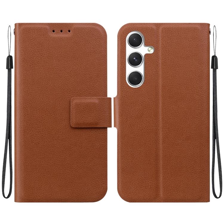 For Samsung Galaxy A16 4G Ultra-thin Voltage Magnetic Buckle Leather Phone Case(Brown)
For Samsung Galaxy A16 4G Ultra-thin Voltage Magnetic Buckle Leather Phone Case(Brown)
