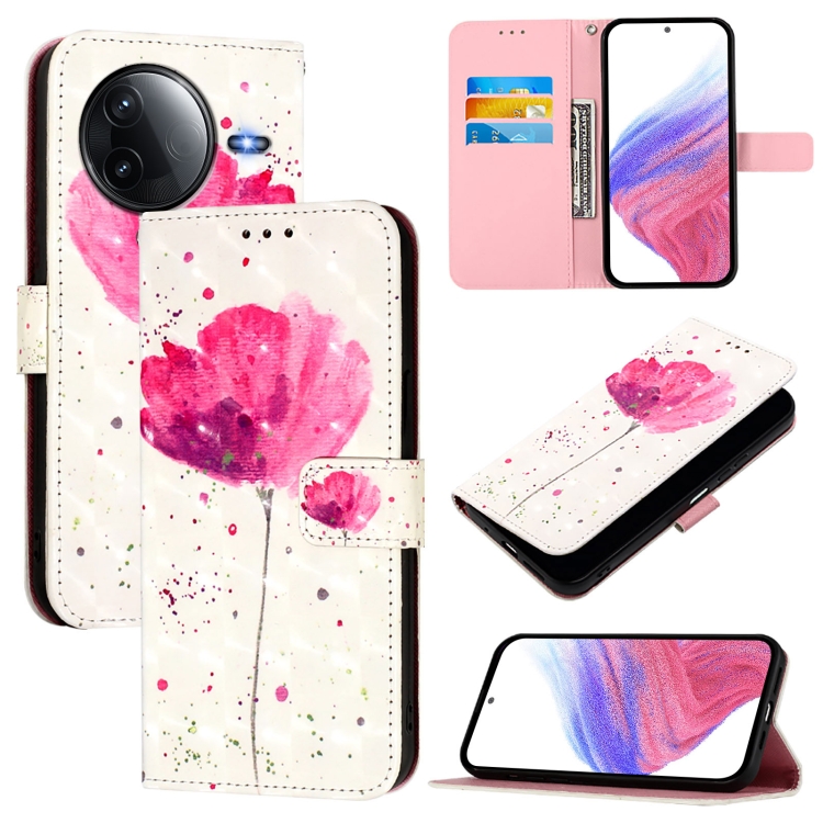 For Redmi K80 / K80 Pro 3D Painting Horizontal Flip Leather Phone Case(Flower)
For Redmi K80 / K80 Pro 3D Painting Horizontal Flip Leather Phone Case(Flower)