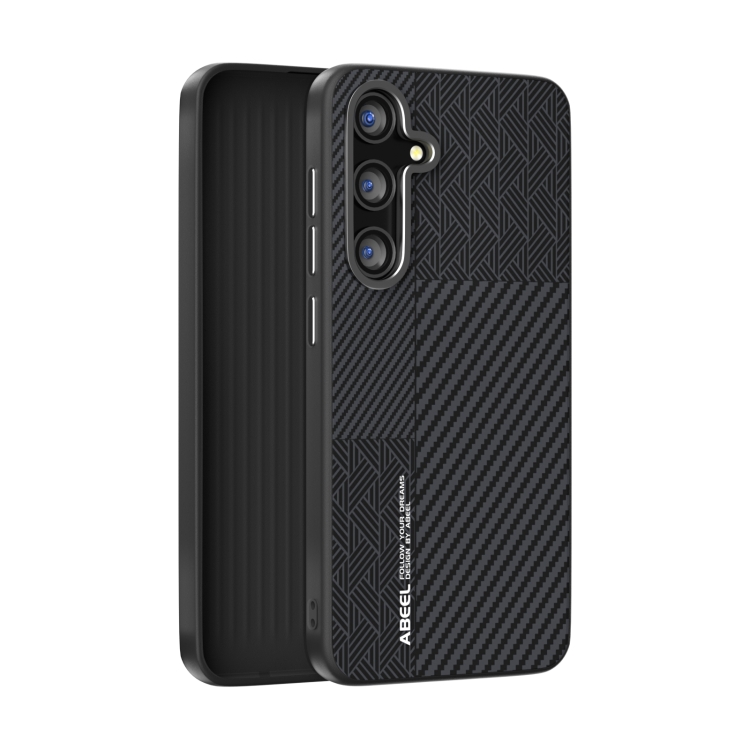 For Samsung Galaxy S25 5G ABEEL 6D Micro Relief MagSafe Magnetic Phone Case(Carbon Fiber Black)
For Samsung Galaxy S25 5G ABEEL 6D Micro Relief MagSafe Magnetic Phone Case(Carbon Fiber Black)