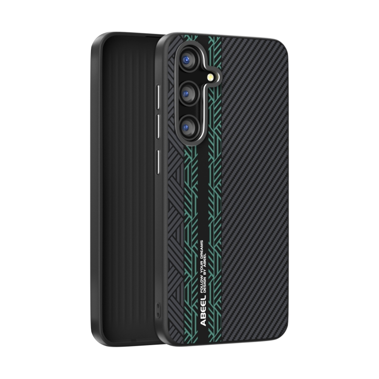 For Samsung Galaxy S25+ 5G ABEEL 6D Micro Relief MagSafe Magnetic Phone Case(Green)
For Samsung Galaxy S25+ 5G ABEEL 6D Micro Relief MagSafe Magnetic Phone Case(Green)