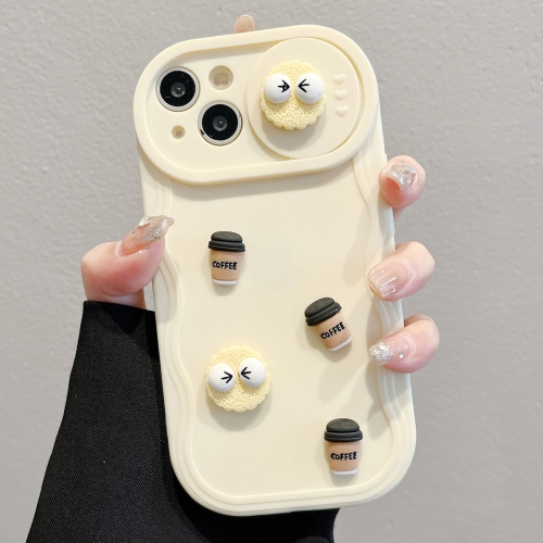 For iPhone 15 Plus Briquettes Sliding Camshield 3D Coffee TPU Phone Case(Yellow)
For iPhone 15 Plus Briquettes Sliding Camshield 3D Coffee TPU Phone Case(Yellow)