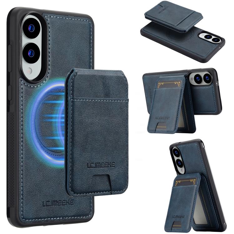 For Samsung Galaxy S25 Edge 5G LC.IMEEKE L3 Series Detachable RFID Card Bag Magsafe Phone Case(Blue)
For Samsung Galaxy S25 Edge 5G LC.IMEEKE L3 Series Detachable RFID Card Bag Magsafe Phone Case(Blue)