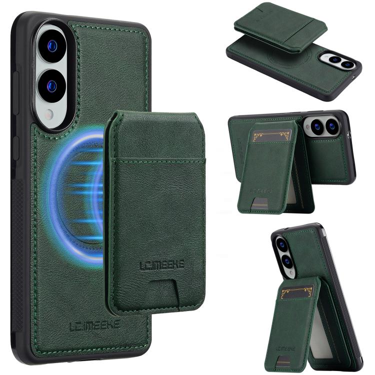 For Samsung Galaxy S25 Edge 5G LC.IMEEKE L3 Series Detachable RFID Card Bag Magsafe Phone Case(Green)
For Samsung Galaxy S25 Edge 5G LC.IMEEKE L3 Series Detachable RFID Card Bag Magsafe Phone Case(Green)