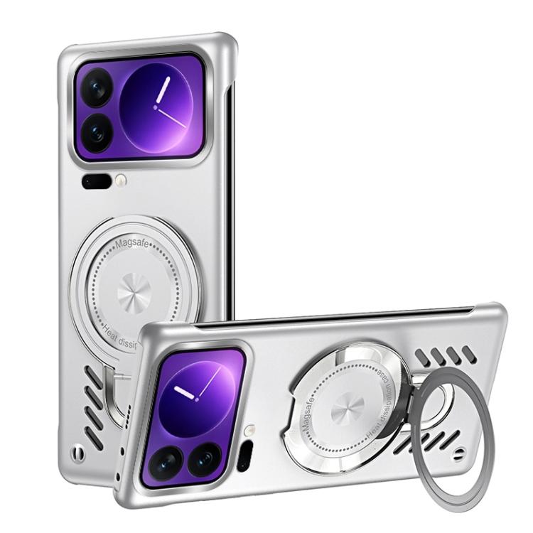 For Xiaomi 17 Pro Ice Sense Series Graphene Cooling MagSafe Holder Phone Case(Silver) 
For Xiaomi 17 Pro Ice Sense Series Graphene Cooling MagSafe Holder Phone Case(Silver)