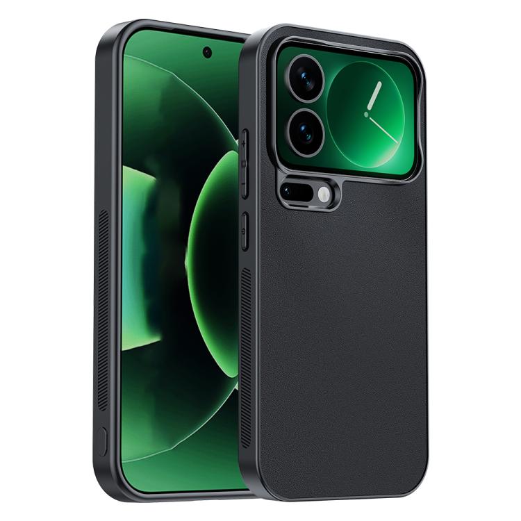 For Xiaomi 17 Pro Max Ultra-thin Plain Skin Leather Phone Case(Black)
For Xiaomi 17 Pro Max Ultra-thin Plain Skin Leather Phone Case(Black)