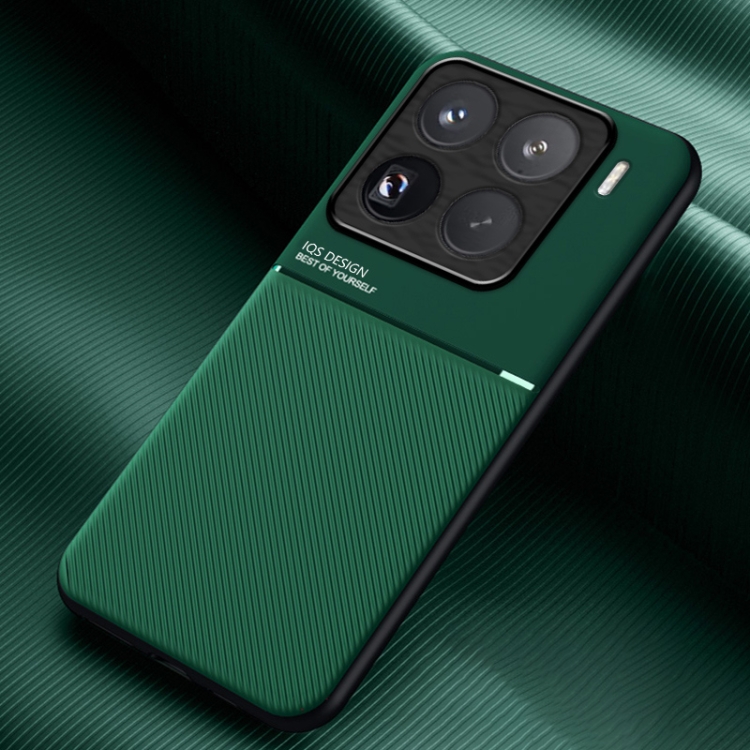 For Xiaomi 15 Pro Classic Tilt Strip Grain Magnetic PC Hybrid TPU Phone Case(Green)
For Xiaomi 15 Pro Classic Tilt Strip Grain Magnetic PC Hybrid TPU Phone Case(Green)