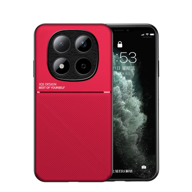 For Redmi Note 15 Pro 5G Global 163.6mm Classic Tilt Strip Grain Magnetic PC Hybrid TPU Phone Case(Red)
For Redmi Note 15 Pro 5G Global 163.6mm Classic Tilt Strip Grain Magnetic PC Hybrid TPU Phone Case(Red)