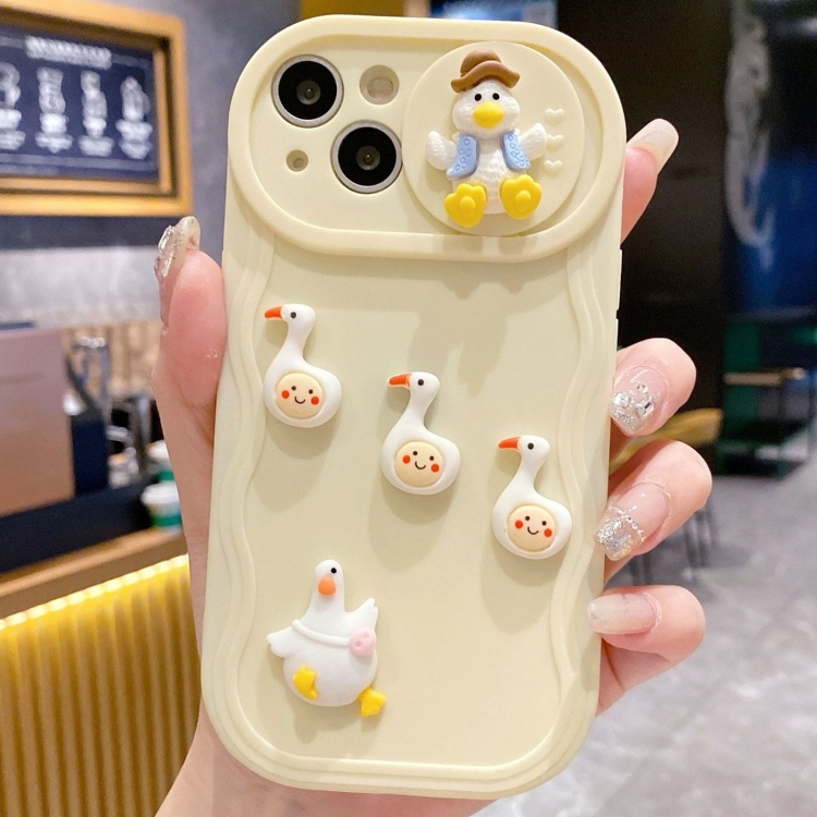 For iPhone 13 Creative 3D Duck Design Sliding Window Full Coverage Phone Case(Yellow)
For iPhone 13 Creative 3D Duck Design Sliding Window Full Coverage Phone Case(Yellow)