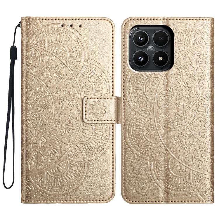 For Xiaomi 17 Flower Embossed Leather Phone Case(Gold)
For Xiaomi 17 Flower Embossed Leather Phone Case(Gold)